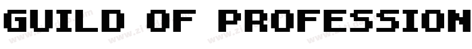Guild of Professional Actors1字体转换